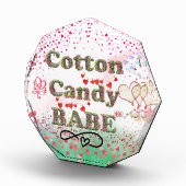 Whimsical Cotton Snoep Babe Foto & Kunstblok (Rechts)