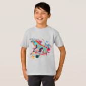 Whimsical Creats | Iguana T-shirt (Voorkant volledig)