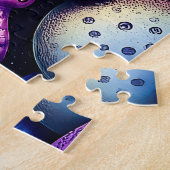 Whimsical Creatures - Kleurrijke fantasiewereld Legpuzzel (Zijkant)