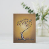 Whimsical Creeper Art Briefkaart verbergen en zoek (Staand voorkant)