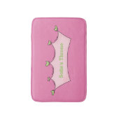 Whimsical Crown Custom Toilet Mat (Voorkant Verticaal)