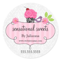 Whimsical Cupcake Bakery Packaging