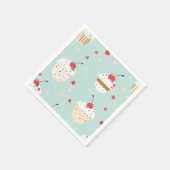 Whimsical Cupcake Delight Party servetten (Hoek)