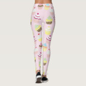 Whimsical Cupcake Leggings (Achterkant)