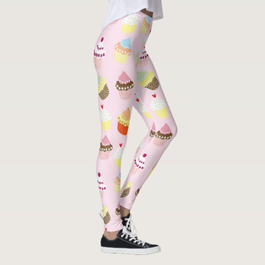 Whimsical Cupcake Leggings (Rechts)