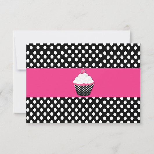 Whimsical CupcakeBakery Business Gift Certificate (Achterkant)