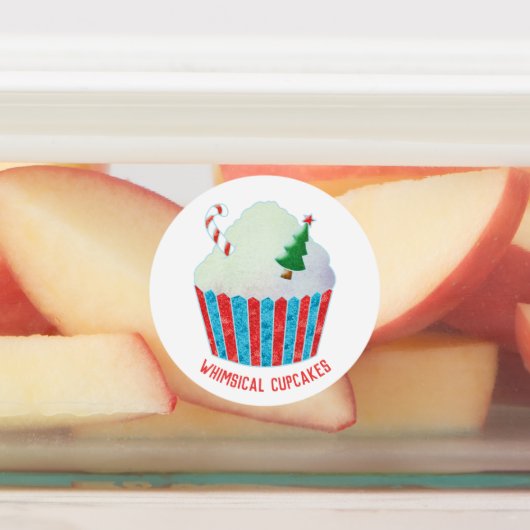 Whimsical Cupcakes Product Labels (Aangebracht)