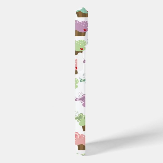 Whimsical Cupcakes Tree Butterflies Case-Mate iPhone Case (Achterkant / Rechts)