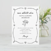 Whimsical Cupid | We Still Do Wedding Vow Renewal Kaart (Staand voorkant)