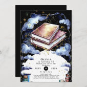 Whimsical Custom Magic Storybook Verjaardag Kaart (Voorkant / Achterkant)