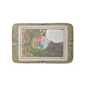 Whimsical Cute Antique Valentine, Kate Greenway Badmat (Voorkant)