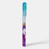 WHIMSICAL CUTE BLOEM FEE IN ROZE, GOUDEN SPROKKELS Case-Mate iPhone CASE (Achterkant / Rechts)