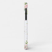 Whimsical Cute Elephant Pink Blush Floral Case-Mate iPhone Case (Achterkant/links)