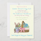 Whimsical Cute Fantasy Draken Paasmand Kaart (Voorkant)