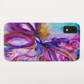 WHIMSICAL CUTE FLOWER FAIRY IN PINK, GOLD SPARKLES Case-Mate iPhone CASE (Achterkant (horizontaal))