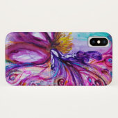 WHIMSICAL CUTE FLOWER FAIRY IN PINK, GOLD SPARKLES Case-Mate iPhone CASE (Achterkant (horizontaal))