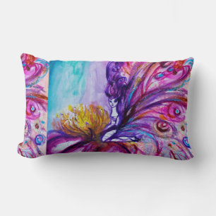 WHIMSICAL CUTE FLOWER FAIRY IN PINK, GOLD SPARKLES KUSSEN