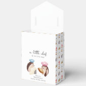 Whimsical Cute Hedgehog Chef Baker Baby Shower  Bedankdoosjes (Open)