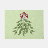 Whimsical Cute KerstBerries Deurmat (Voorkant)