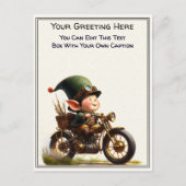 Whimsical Dagelijkse Gevoel Steampunk Kunst   Briefkaart (Voorkant)