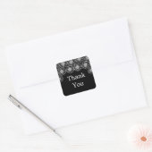 Whimsical Daisies Bedankt Stickers (Envelop)
