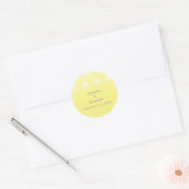 Whimsical Daisies Wedding Stickers (Envelop)