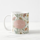 Whimsical Daisy Garden Aesthetic Custom Koffiemok (Links)