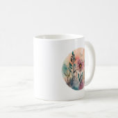Whimsical Daisy Garden Koffiemok (Voorkant rechts)