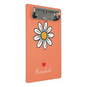 Whimsical Daisy Mini Klembord – Heldere Bloemen Ku (Schuin)