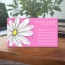Whimsical Daisy - roze