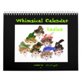 Whimsical-dames Kalender (Hoes)