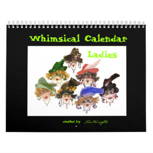 Whimsical-dames Kalender