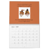 Whimsical-dames Kalender (Mar 2027)