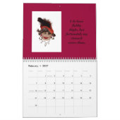 Whimsical-dames Kalender (Feb 2027)