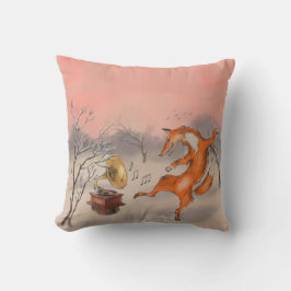 Whimsical Dancing Fox Nature Inspired Home Decor Kussen
