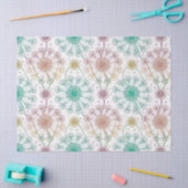 Whimsical Dandelion Breeze – Pastel Botanical Tissuepapier (Craft)