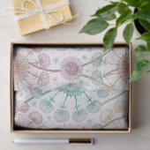 Whimsical Dandelion Breeze – Pastel Botanical Tissuepapier (Geschenk)
