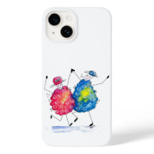 Whimsical Dansende Sheep