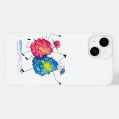 Whimsical Dansende Sheep Case-Mate iPhone Case (Achterkant (horizontaal))