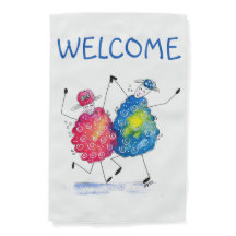 Whimsical Dansende Sheep