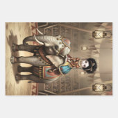 Whimsical Dark Circus Doll Inpakpapier Vel (Voorkant 3)