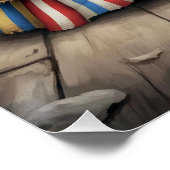 Whimsical Dark Circus Doll Perfect Poster (Hoek)