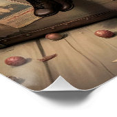 Whimsical Dark Circus Doll Perfect Poster (Hoek)