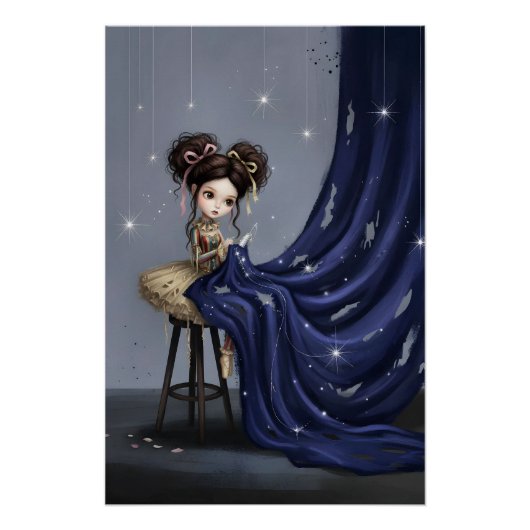 Whimsical Dark Circus Doll Poster (Voorkant)
