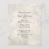 Whimsical Dark Skin Bruid Bruidegom Wedding Arch (Achterkant)