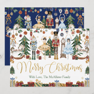 Whimsical De Notenkraker Kerst Ballet Groet Kaart