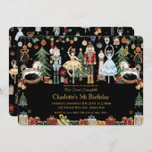 Whimsical De Notenkraker Kerst Ballet Verjaardag Kaart (Voorkant / Achterkant)