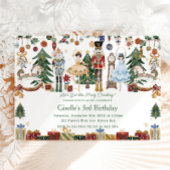 Whimsical De Notenkraker Kerst Ballet Verjaardag Kaart