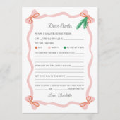 Whimsical Dear Santa Letter - Christmas Wish List (Voorkant)