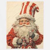 Whimsical december kerstdeken fleece deken (Voorkant)